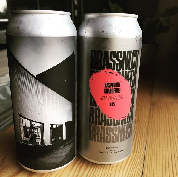 Brassneck Brewery Raspberry Changeling in Cans