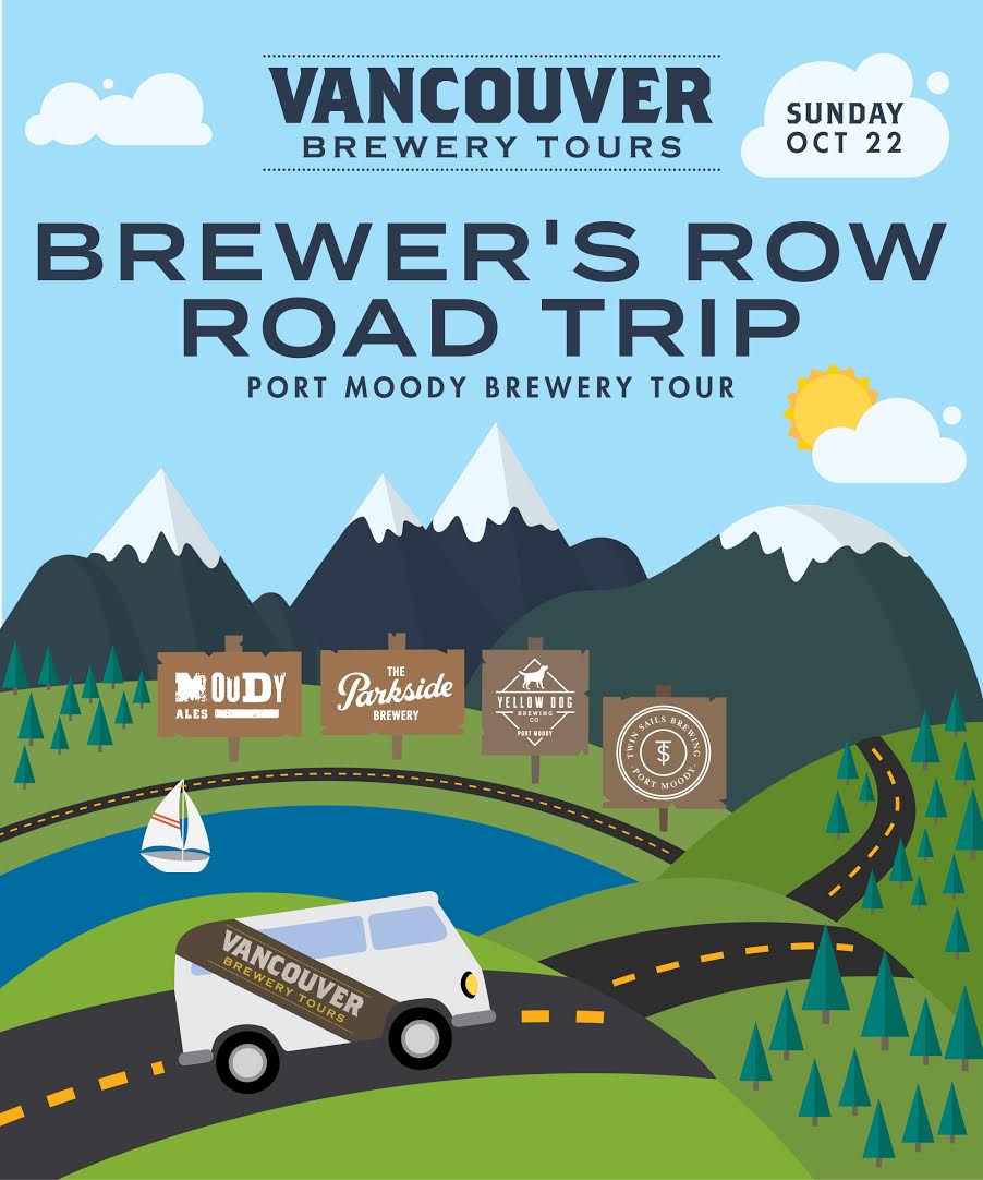 VBT Road Trip to Brewer's Row in Port Moody Vancouver Brewery Tours