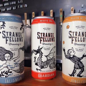 Vancouver Brewery Tours Inc. - Canned Beers at Strange Fellows Brewing