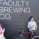 Vancouver Brewery Tours Inc - Faculty Brewing outside the brewery