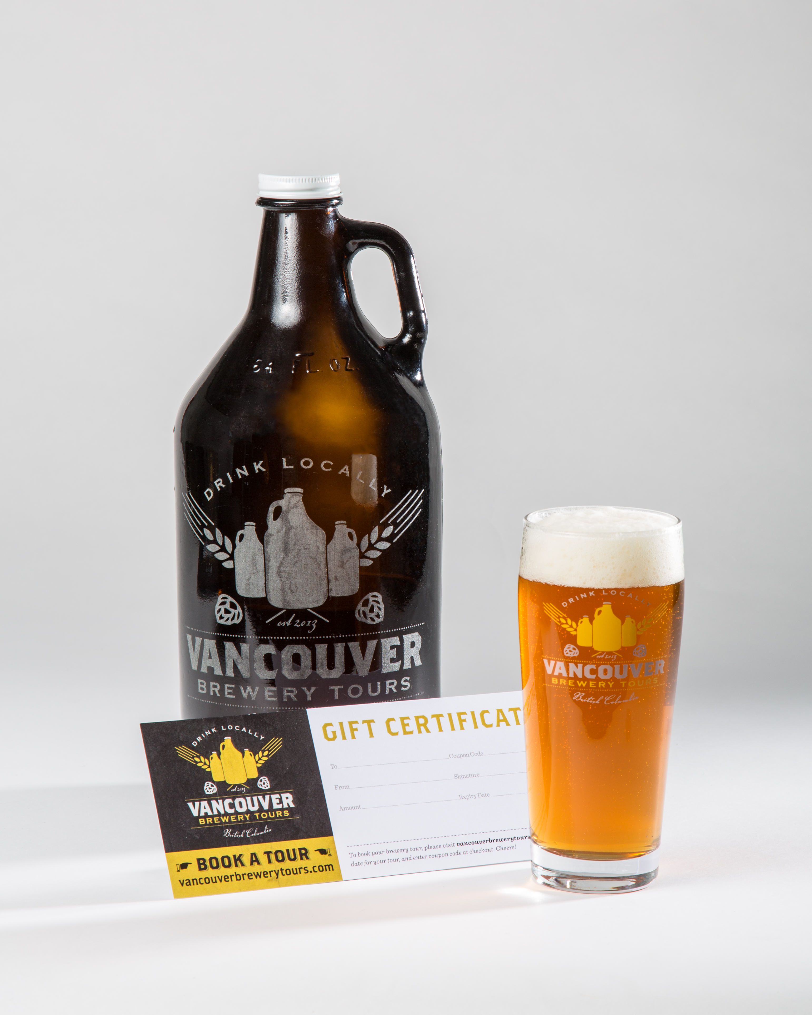 Brewery Tour Gift Certificates - Vancouver Brewery Tours Inc.