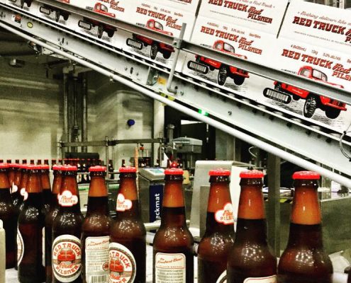 Vancouver Brewery Tours Inc.Red Truck Bottling Line