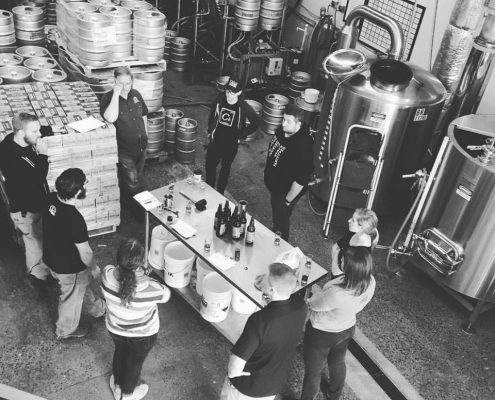 Vancouver Brewery Tours Inc-Staff Tasting at Bridge Brewing