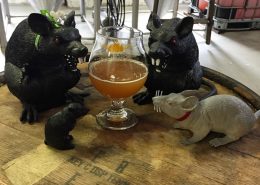 TVancouver Brewery Tours Inc. -he rats at Storm Brewing!