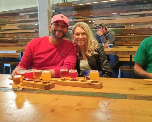 Vancouver Brewery Tours Inc. -Happy Couple at Brassneck Brewery