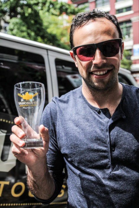 Vancouver Brewery Tours Inc. Craft Beer Glass Vancouver Brewery Tours Inc. Craft Beer Glass