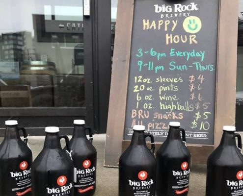 Vancouver Brewery Tours Inc. - Big Rock Brewery and Eatery - Growlers