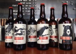 Vancouver Brewery Tours Inc. - Bottles at Strange Fellows Brewing