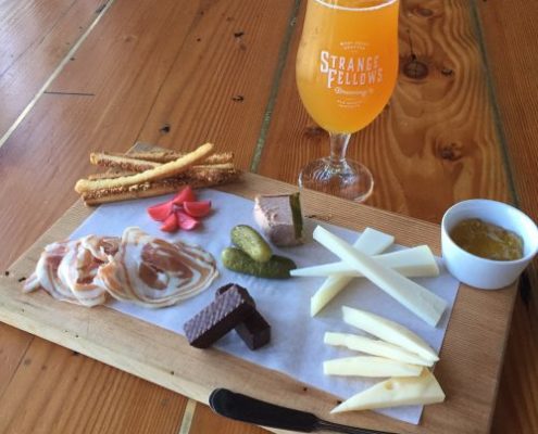 Vancouver Brewery Tours Inc. - Snacks at Strange Fellows Brewing