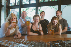 Vancouver Brewery Tours Inc. - The VBT Team at Darby's Gastown